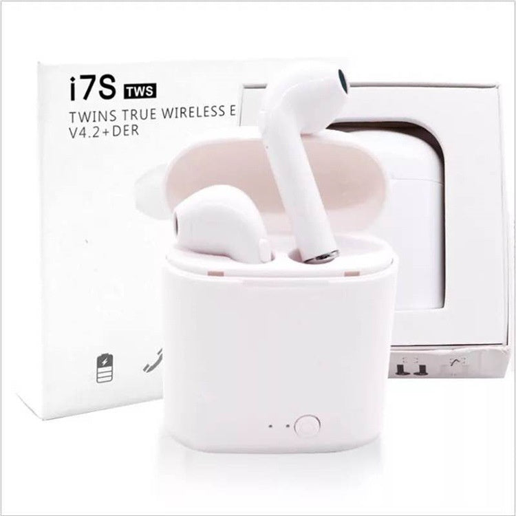 Casque sans fil Bluetooth avec compartiment de charge stéréo S, élégant et pratique