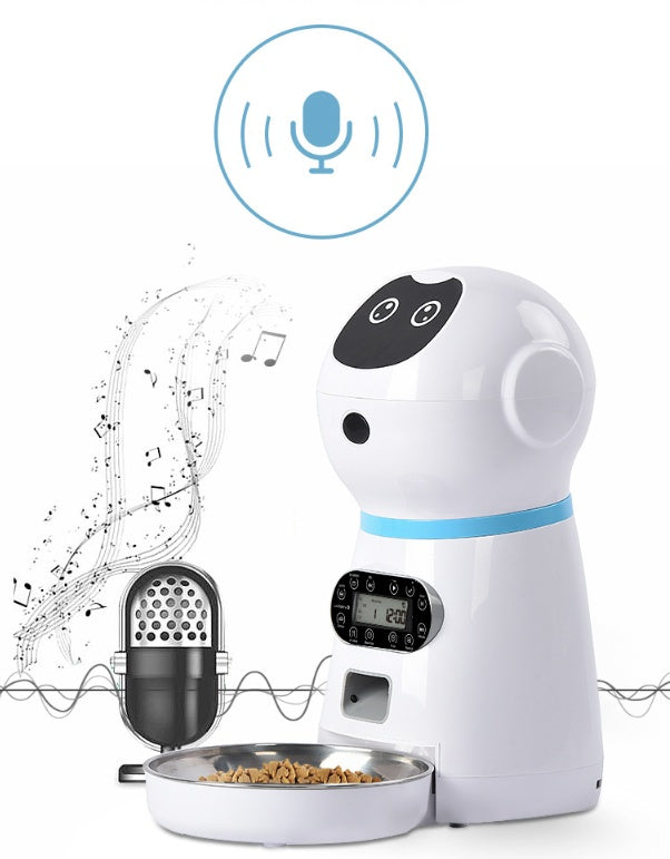 Distributeur automatique de nourriture pour animaux domestiques - alimentation contrôlée et programmable