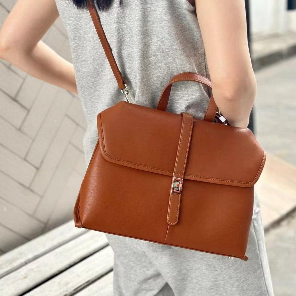 Sac fourre-tout polyvalent et grand format pour femme, porté épaule et bandoulière