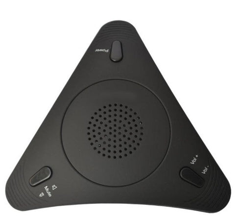 Microphone Omnidirectionnel USB pour Vidéoconférence avec Annulation d'Écho et Sans Pilote