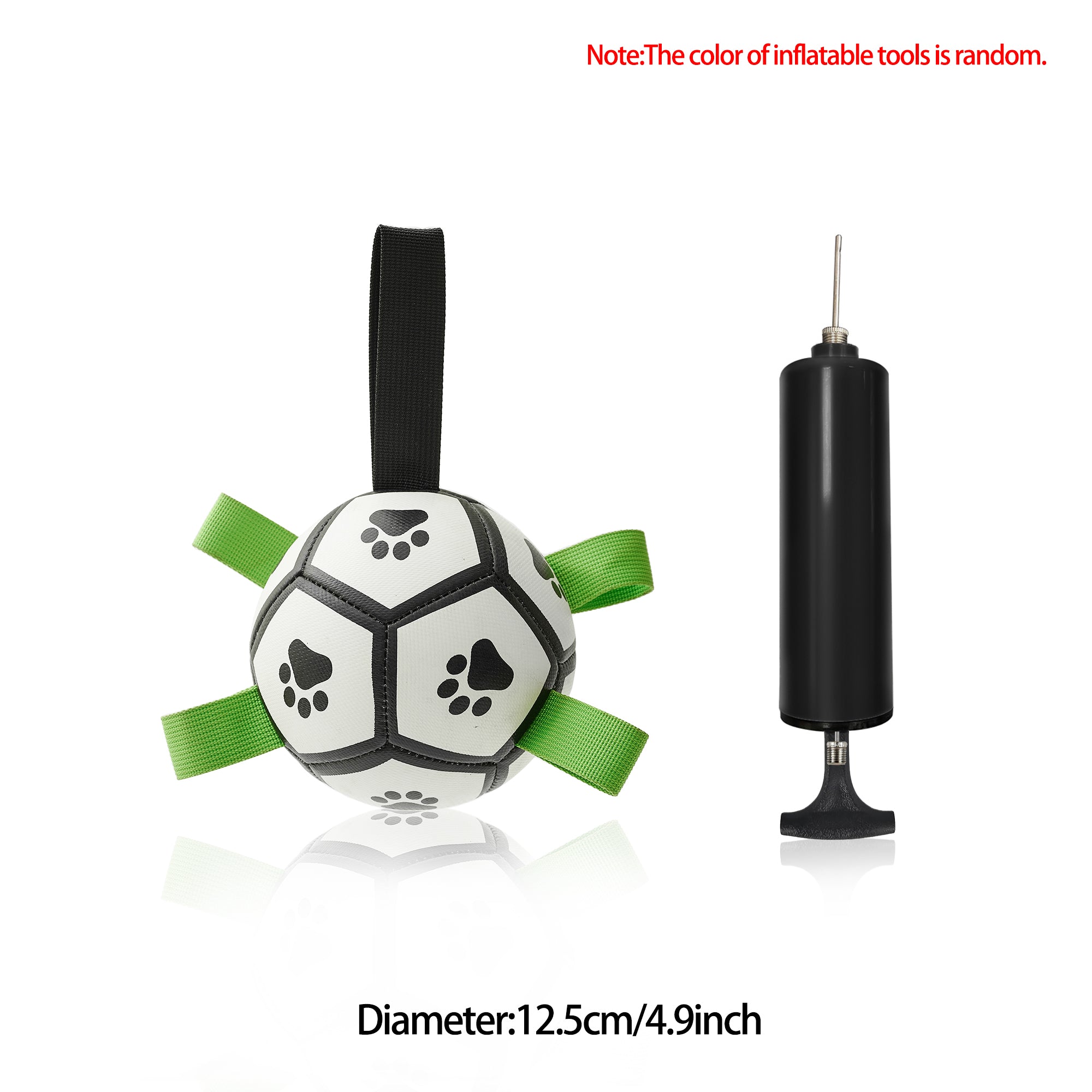 Ballon de Football Interactif Gonflable pour Chiens Border Collie - IVOIRART.COM