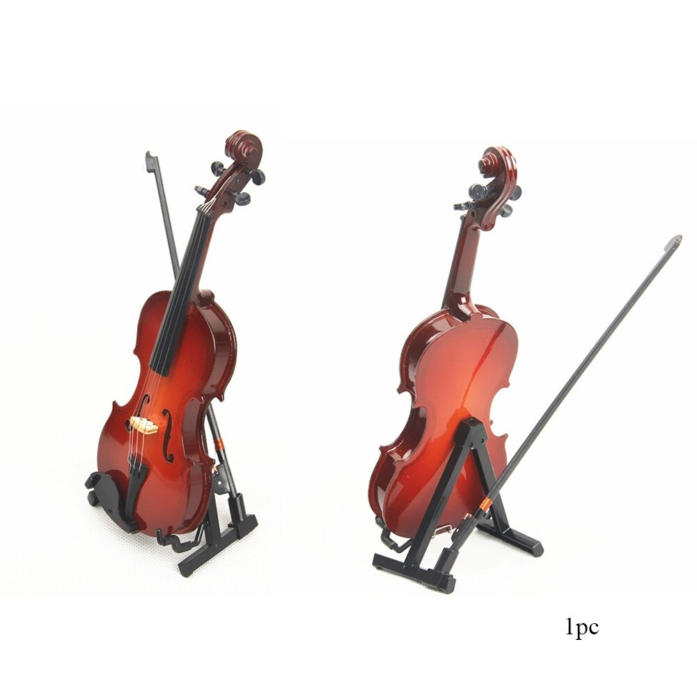 Mini instrument de musique modèle violon en bois