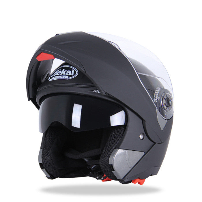 Casque de moto robuste en plastique, taille ajustable 55-61 cm, dimensions 36 x 27 cm