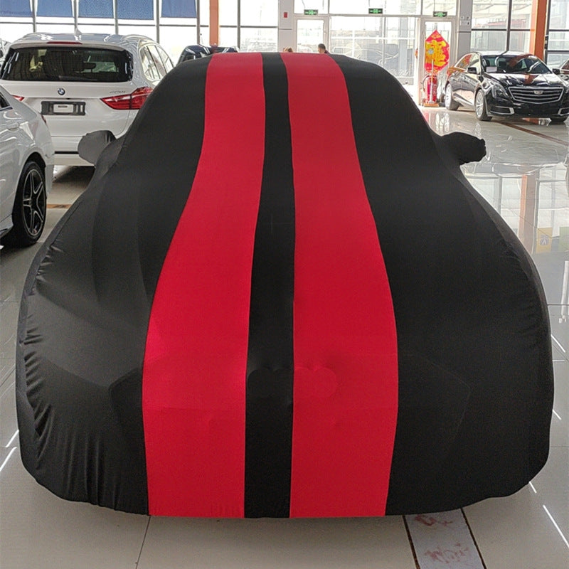Housse élastique extensible 4 côtés pour voiture - tissu confortable et élégant