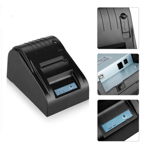 Imprimante thermique POS-5890T pour caisse de supermarché, USB, impression tickets