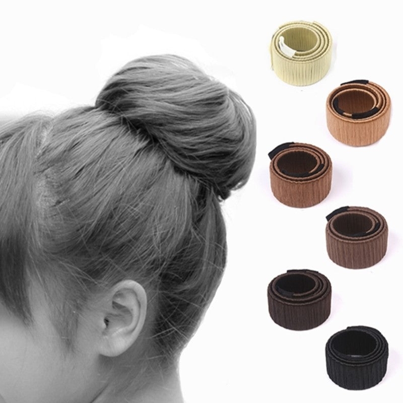 Version Coréenne de l'Épingle à Cheveux Pan en Forme de Balle avec Anneau Saisissant
