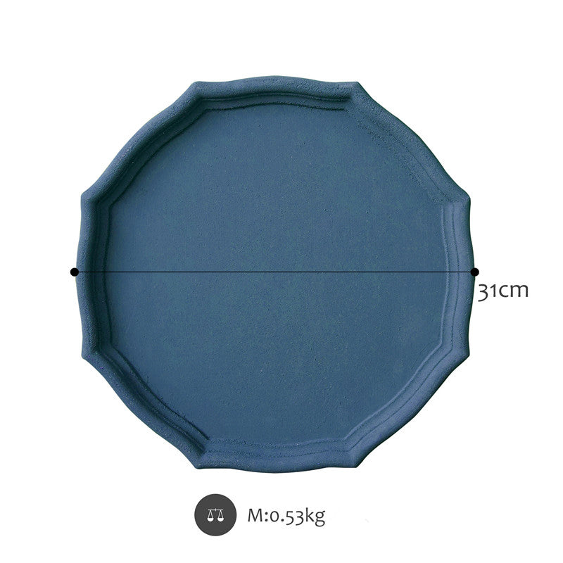 Plateau de décoration couleur froide pour mariage - Accessoires pour desserts