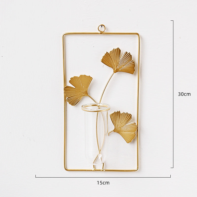 Vase hydroponique mural décoration créative