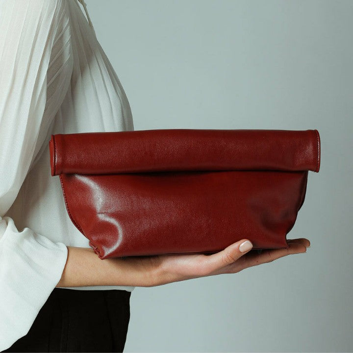 Nouveau sac pochette élégant en forme d'enveloppe avec boucle simple tendance pour femmes