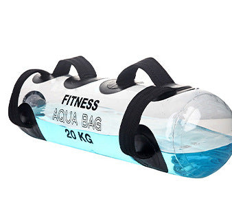 Haltère d'entraînement transparent cylindrique supportant le poids fitness 5-35 kg