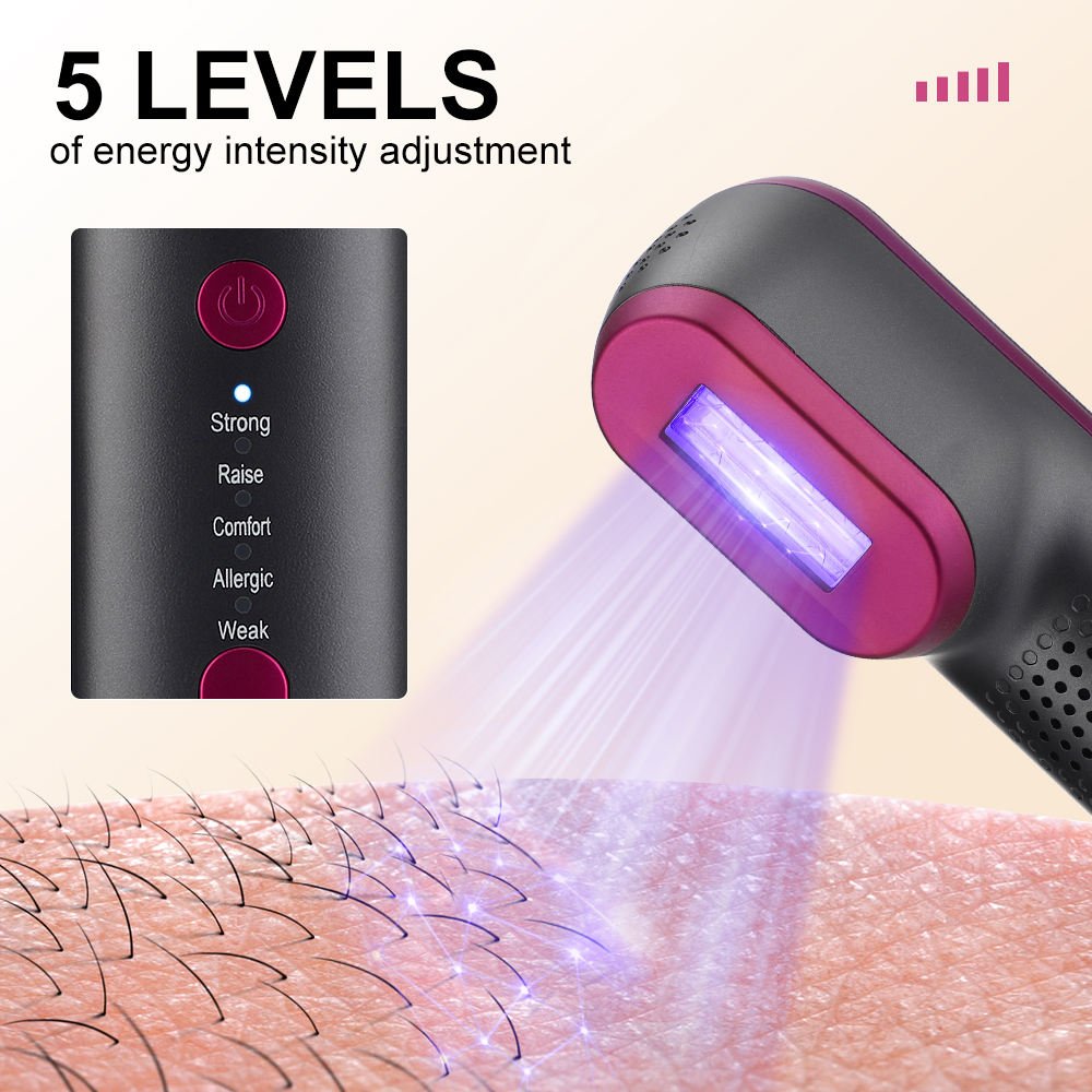 1PCS Laser Hair Removal For Women And Man 100,000 Flashes IPL Painless Laser Hair Removal - IVOIRART.COM
