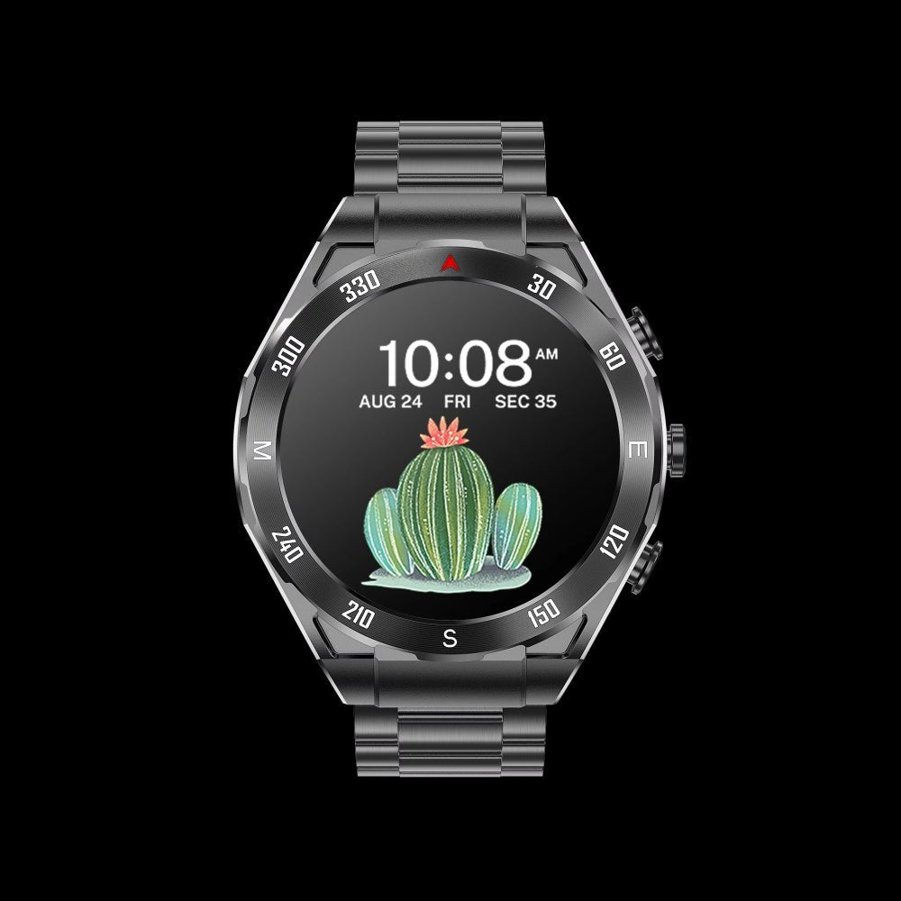 2-in-1 Smart Watch & Bluetooth Earphones, MP3 Player, Heart Rate Sleep Monitor Pedometer - IVOIRART.COM