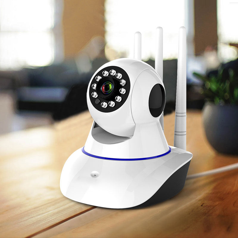 Surveillance à distance sans fil avec caméra haute définition 1080P et vision nocturne
