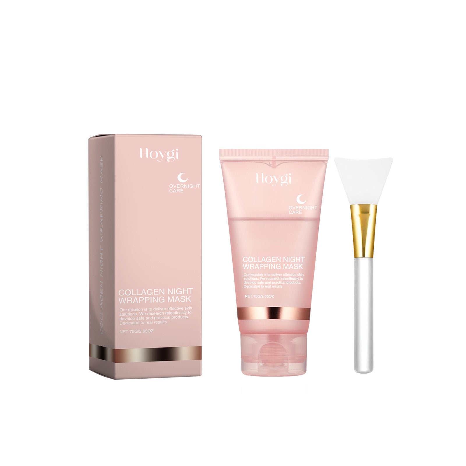 Masque Effaçable au Collagène pour Nettoyage et Hydratation du Visage