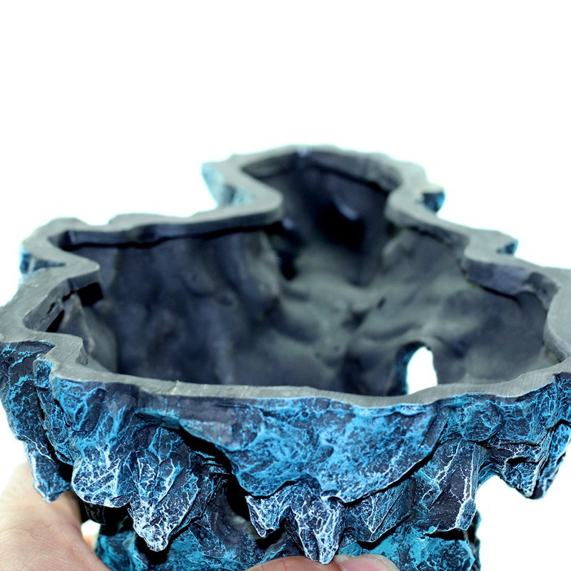 Ornements en résine de château de rêve créatif pour aquarium, décoration de paysage pour réservoir de poissons