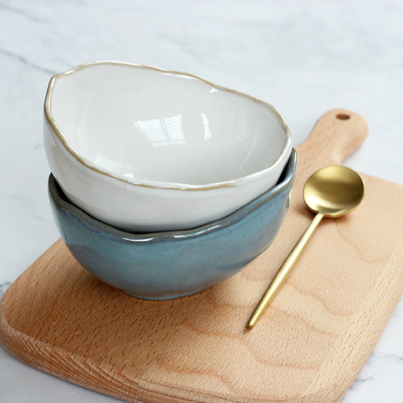 Vaisselle en céramique irrégulière créative nordique