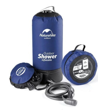 Sac de Douche Pliable Extérieur pour Camping avec Capacité de 11 Litres