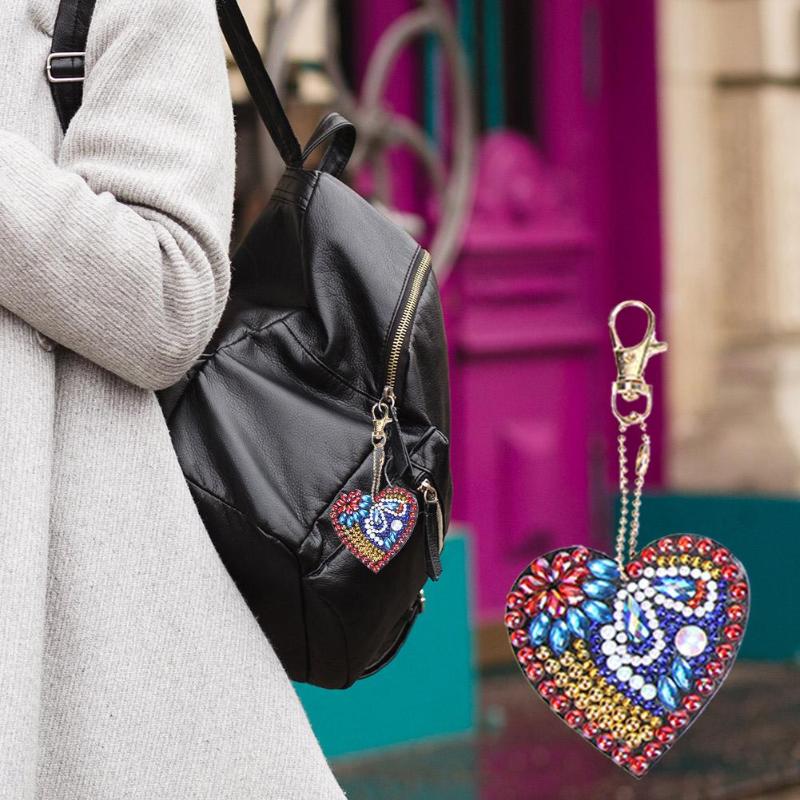 Trousseau de clés de Noël en diamant spécial kit DIY