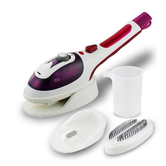 Fer à vapeur portable à main - Ensemble complet léger violet et bleu 1000 W UE/US