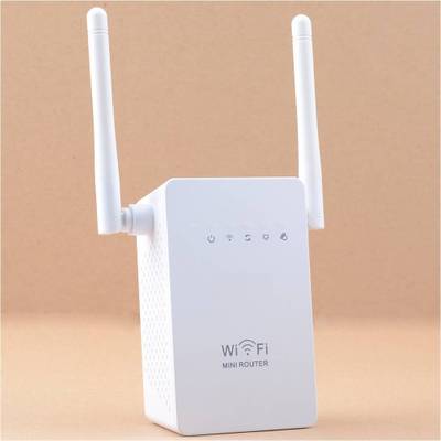 Répéteur Wi-Fi double antenne avec double port réseau pour une connexion optimale