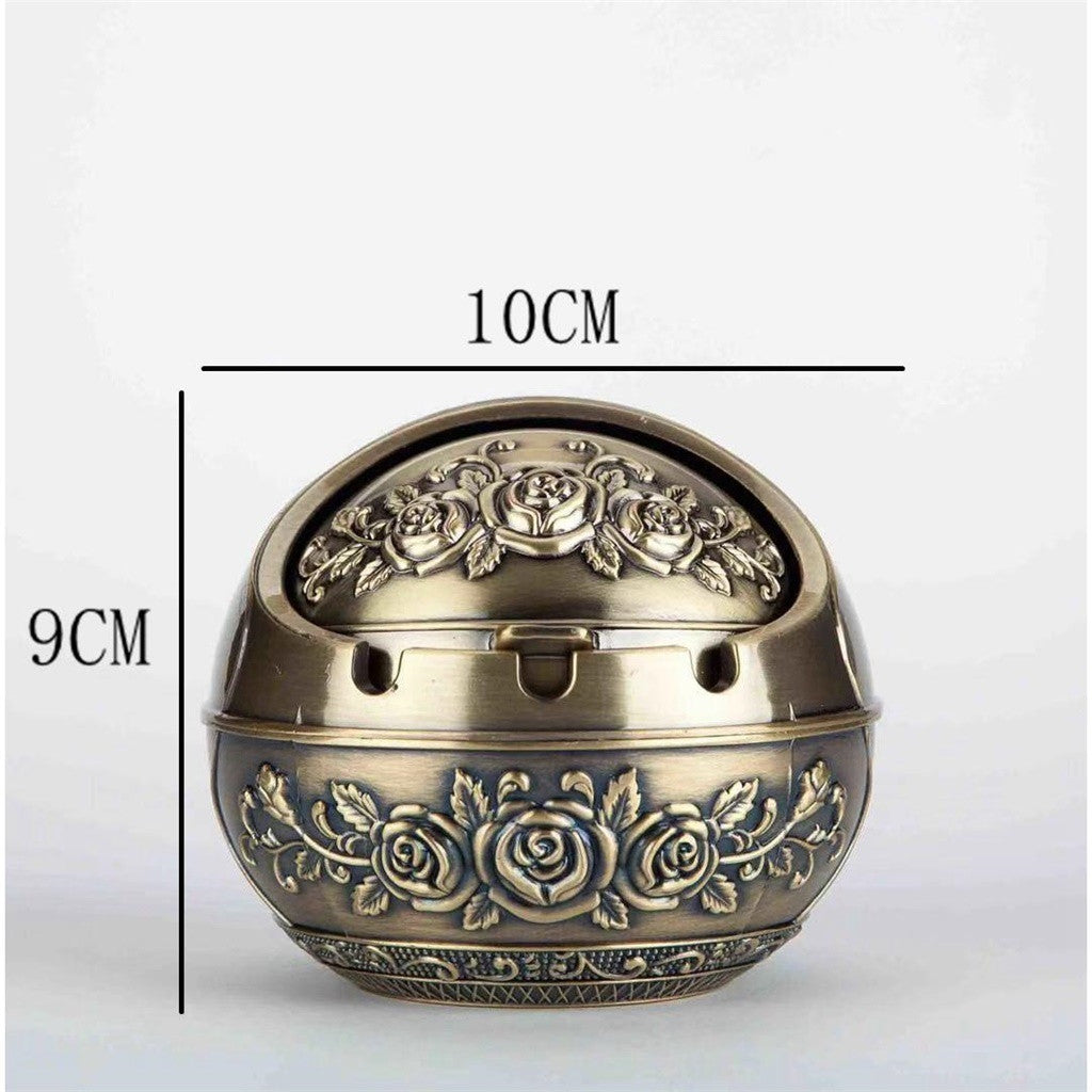 Retro Ashtray Windproof And Fall-proof Living Room Home