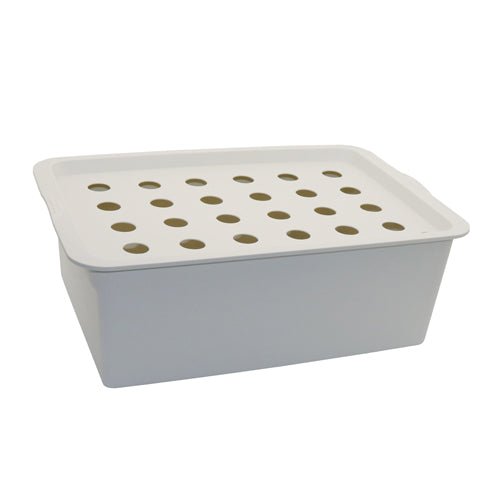 24 Holes Plant Site Hydroponic Kit Garden Pots Planters Seed - IVOIRART.COM