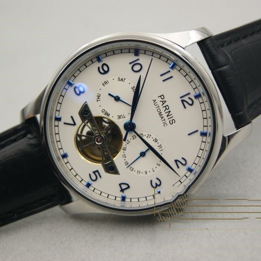 Montre homme Parnis Shop alliant élégance et précision mécanique automatique