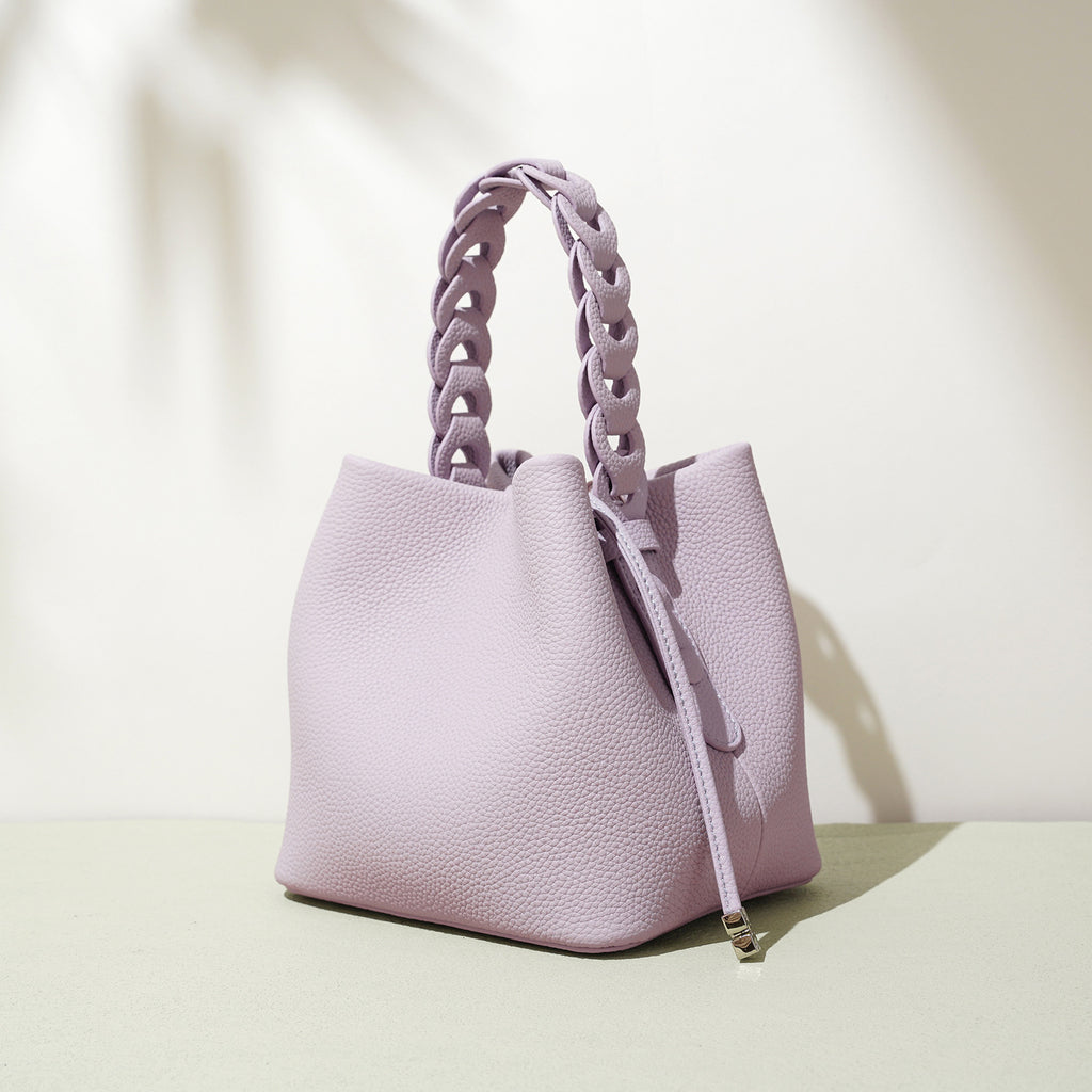 Nouveau Printemps Sac Bandoulière en Cuir Véritable Grain Supérieur Texturé