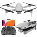 Drone pliable avec caméra UHD 4K, positionnement GPS, vol intelligent et batterie 7,4V 1800mAh