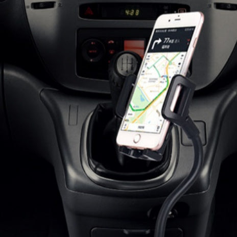 Support de Voiture Double Tête pour Bouteille d'Eau et Téléphone, Flexible et Universel