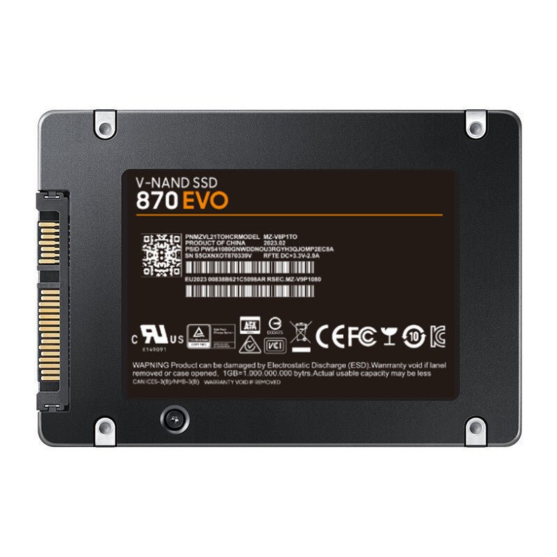 25-inch Built-in Ssd Solid-state 870EVO High-speed Transmission 1TB2TB4TB Expansion Upgrade - IVOIRART.COM
