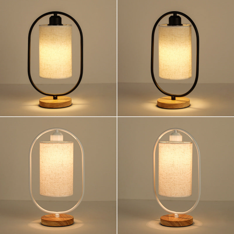 Lampe de chevet pour chambre à coucher en métal style nordique LED 5W variateur