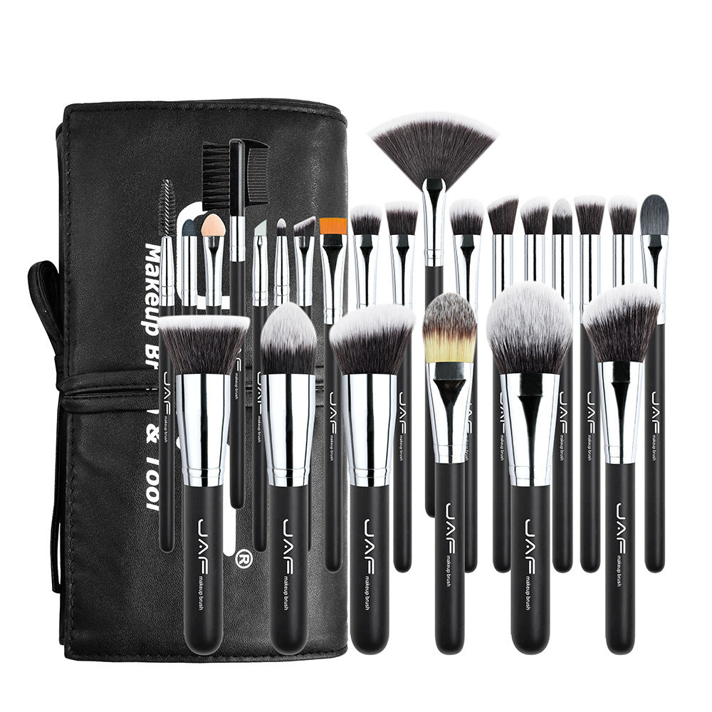 Lot de 24 pinceaux de maquillage professionnels pour un fini parfait