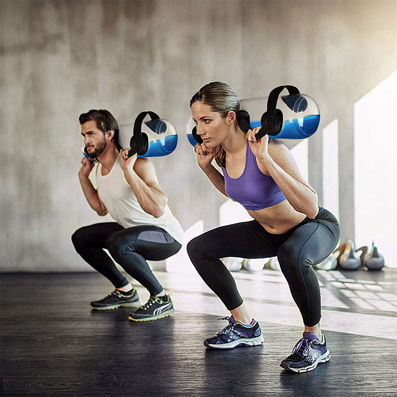 Sac d'eau de fitness réglable portable supportant jusqu'à 20 kg pour entraînement
