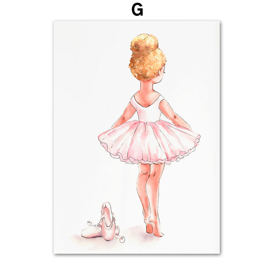 Affiches de peinture sur toile pour la décoration de la chambre d'enfants