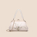 Sac brodé pour femme à la mode, à personnalité artistique, élégant coquillage