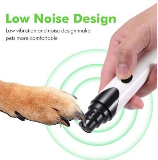 Taille-crayon électrique et coupe-ongles pour chien et chat, nettoyeur intégré