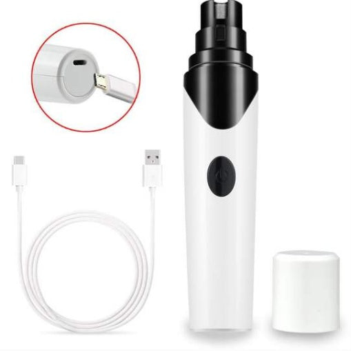 Taille-crayon électrique et coupe-ongles pour chien et chat, nettoyeur intégré