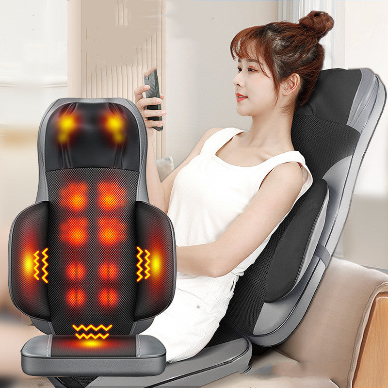 Coussin de massage corporel intégral multifonction pour taille et dos, confort absolu
