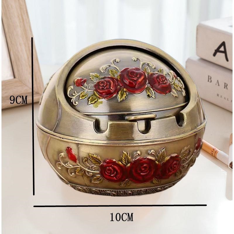 Retro Ashtray Windproof And Fall-proof Living Room Home