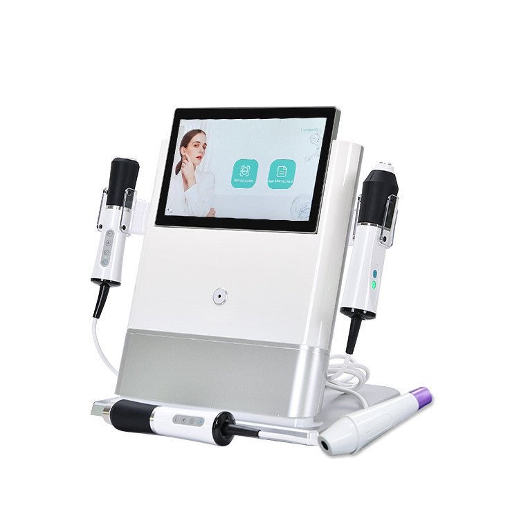 3 In 1 Ultrasonic CO2 Exfoliate Face Lifting Device Oxygen - IVOIRART.COM