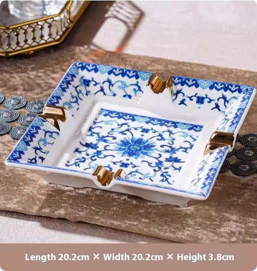 Grand Cendrier en Céramique Mode Cigare Bar à Domicile