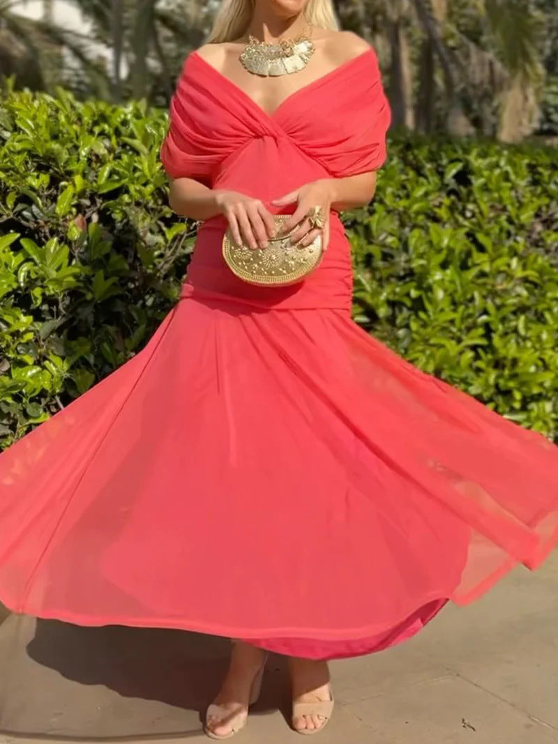 Robe Femme à la Mode et Élégante, Style Décontracté, Couleurs Variées, Taille S à XXXL