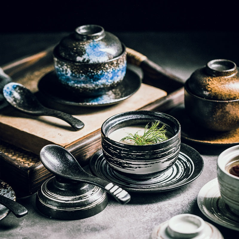 Bol avec couvercle Ensemble d'affaires créatif