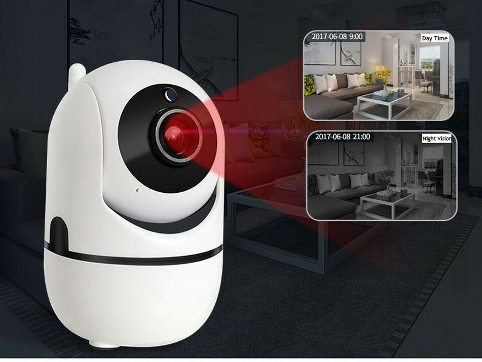 Caméra IP WiFi sans fil pour vidéosurveillance et surveillance de sécurité domestique
