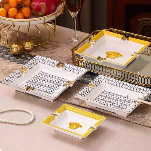 Grand Cendrier en Céramique Mode Cigare Bar à Domicile