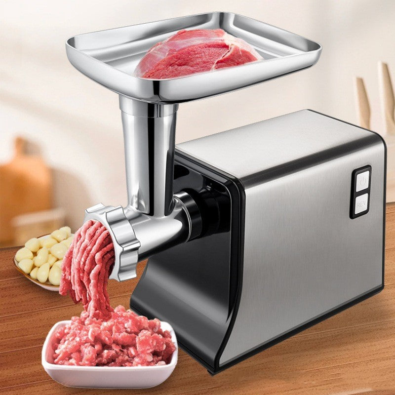 Hachoir à viande avec double lame de mélange pour préparation efficace
