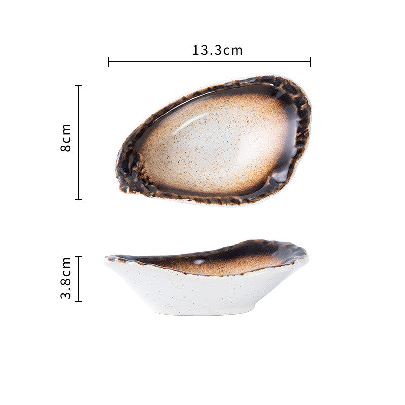 Plat à sauce en céramique pour assaisonnement