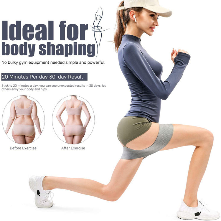 Anneau de résistance élastique pour hanches, équipement de fitness polyvalent