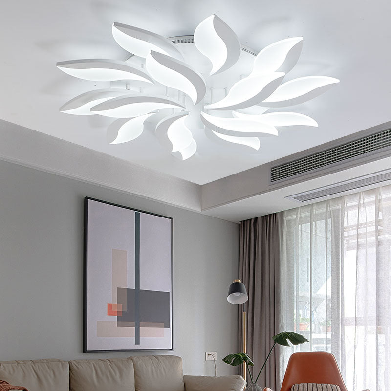Éclairage Créatif et Personnalisé pour Salon, Ambiance Moderne et Lumineuse